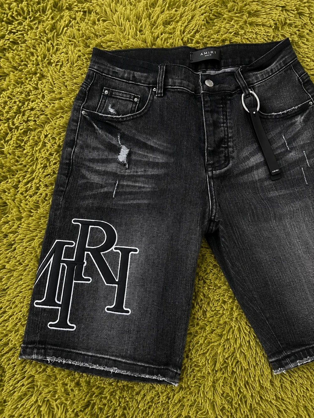 AMIRI black washed